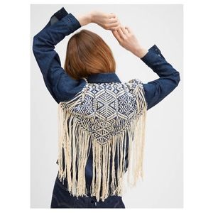 Levi’s French Fringe Trucker Jacket
